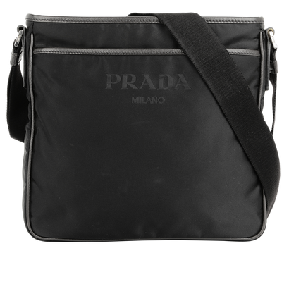 Logo Vertical Crossbody, front view